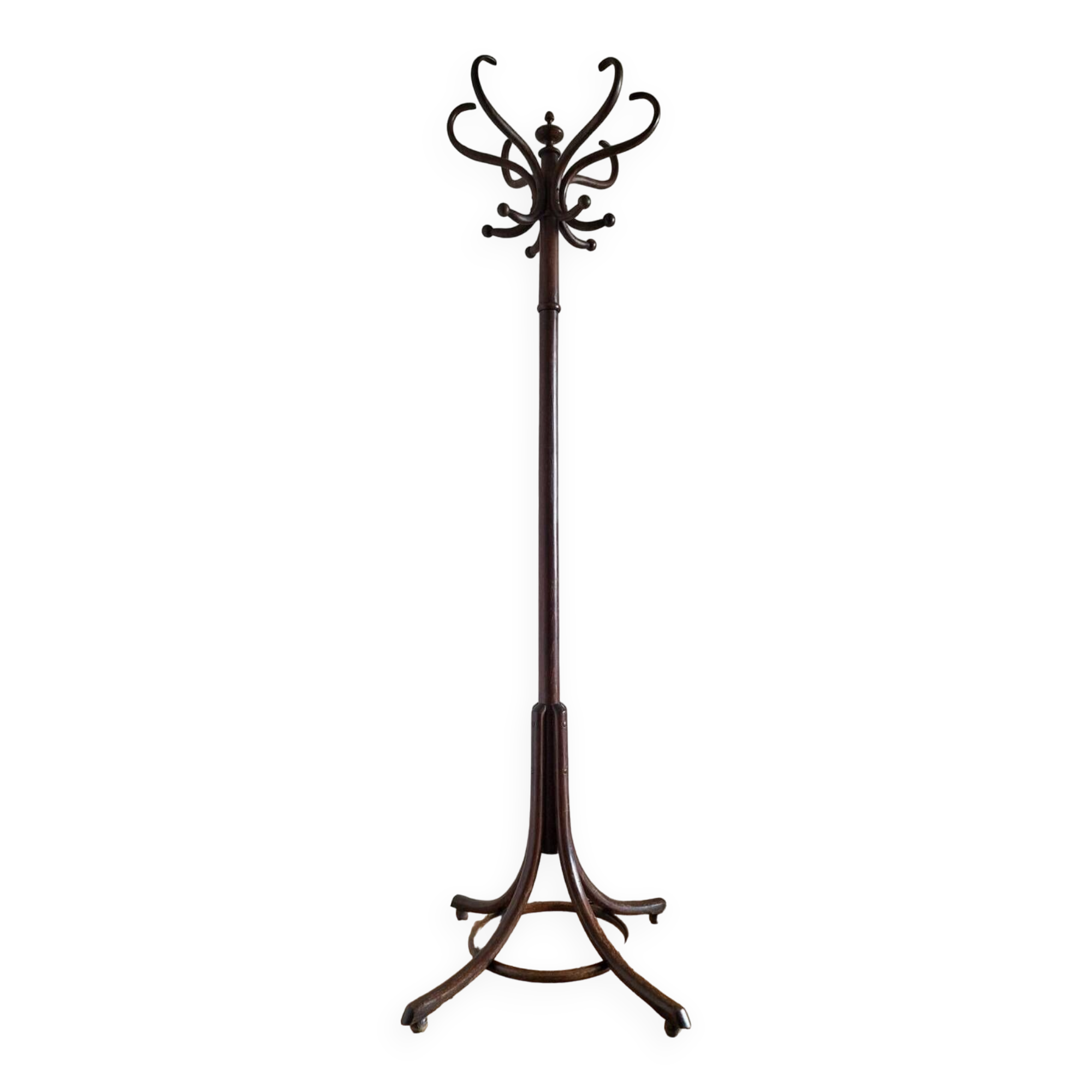 Vintage parrot coat racks, old furniture for entrance