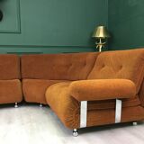 G-Plan vintage retro mid century corner modular 5 seater sofa suite by Km Wilkins