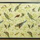 Vintage "birds" side table