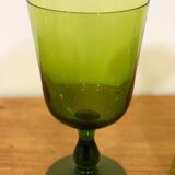 Duo de grands vases en forme de verre