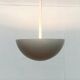 Mid-century modern style fiberglass pendant light, 1960s, set of 2.