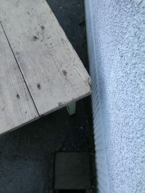 Low farmhouse table