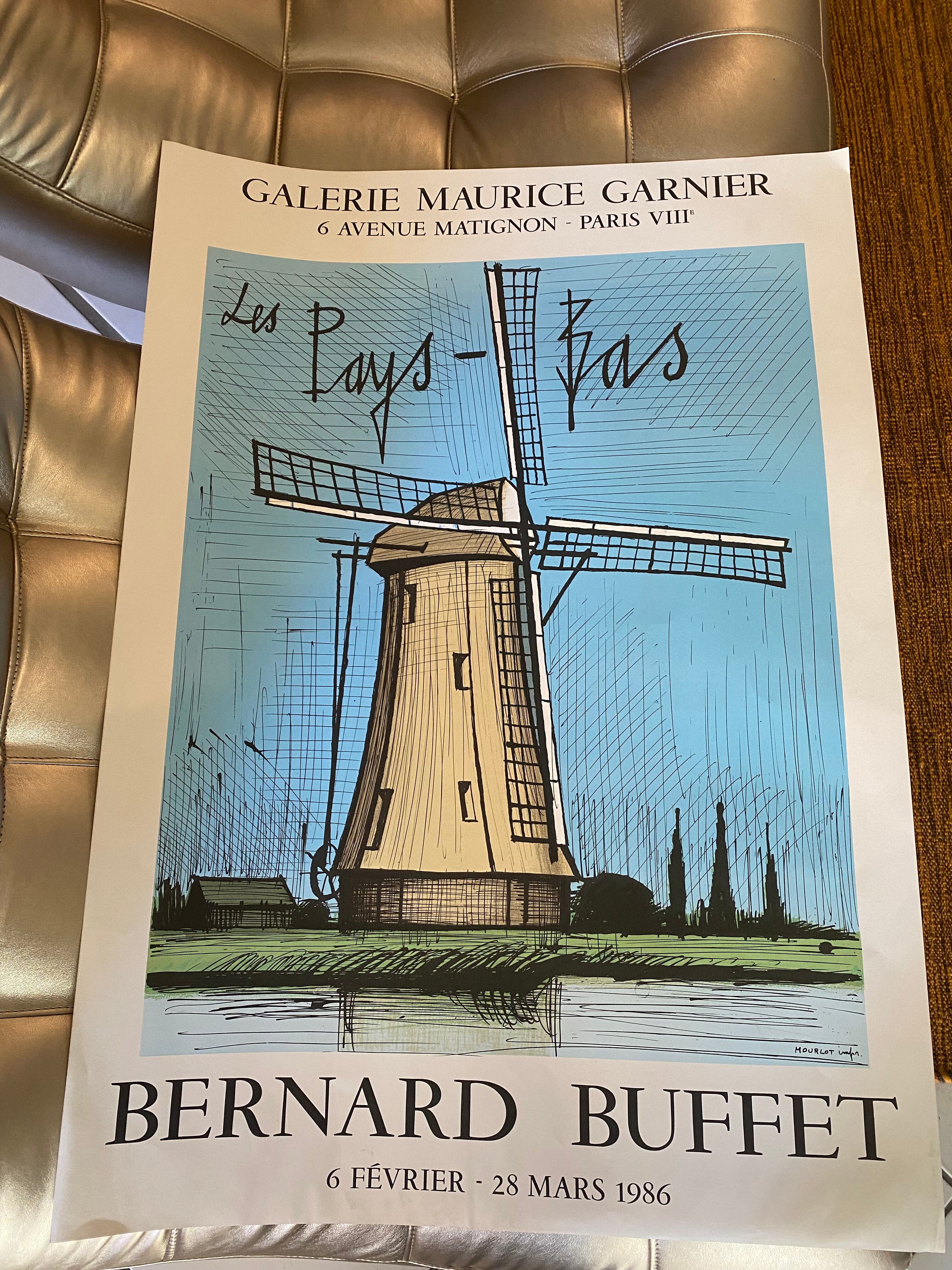 Affiche Bernard Buffet Pays-Bas