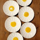 Set of plates Marguerites Gien