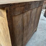 Beech commode, late 19th century