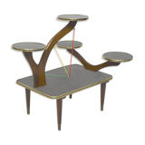 Black plant holder table, 1960
