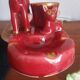 Bambi fawn cigarette holder ashtray in vintage Vallauris ceramic