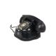 Old rotary dial telephone black metal bakelite rtt 1965