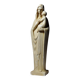 old "Virgin with the star" and child in waxed plaster