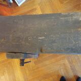 Old carpenter's workbench for furniture making.