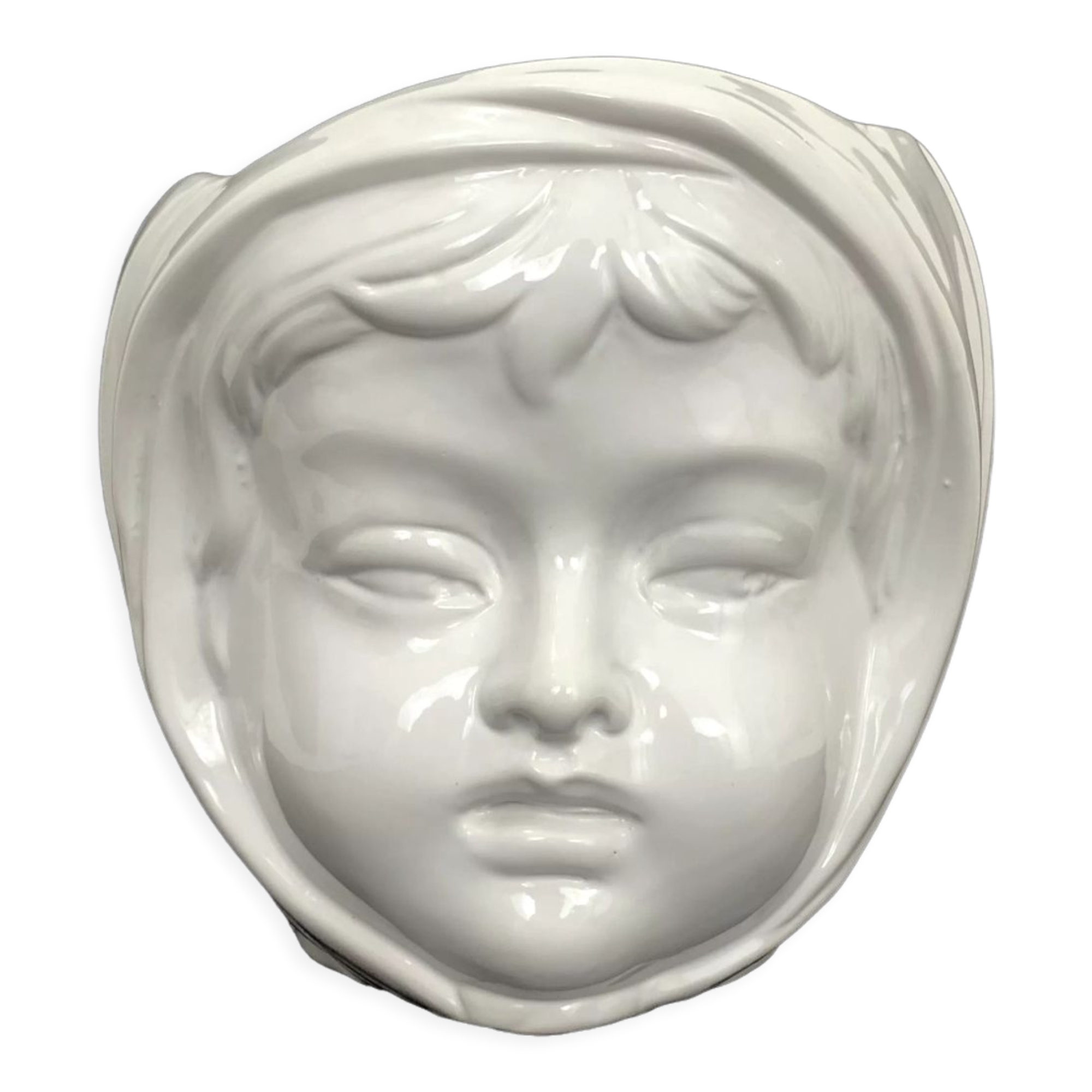 Cache pot, vase d'enfant en céramique, vintage années 70, Italie
