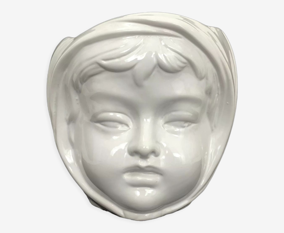 Cache pot, vase d'enfant en céramique, vintage années 70, Italie