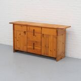 Silvio Coppola pine sideboard, 1960s
