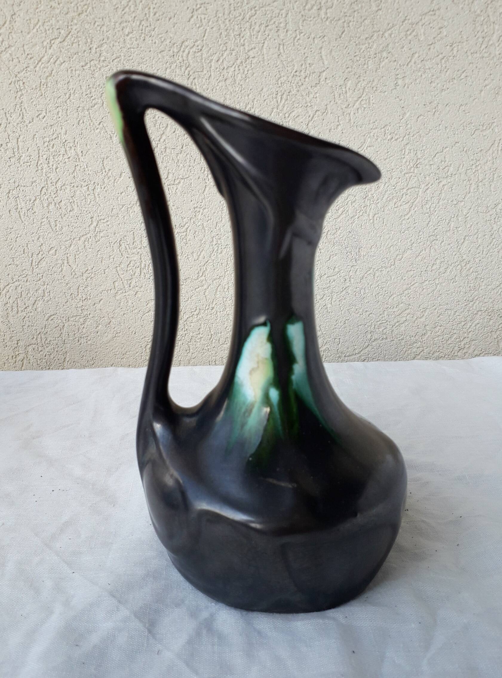Belgian ceramic milk jug