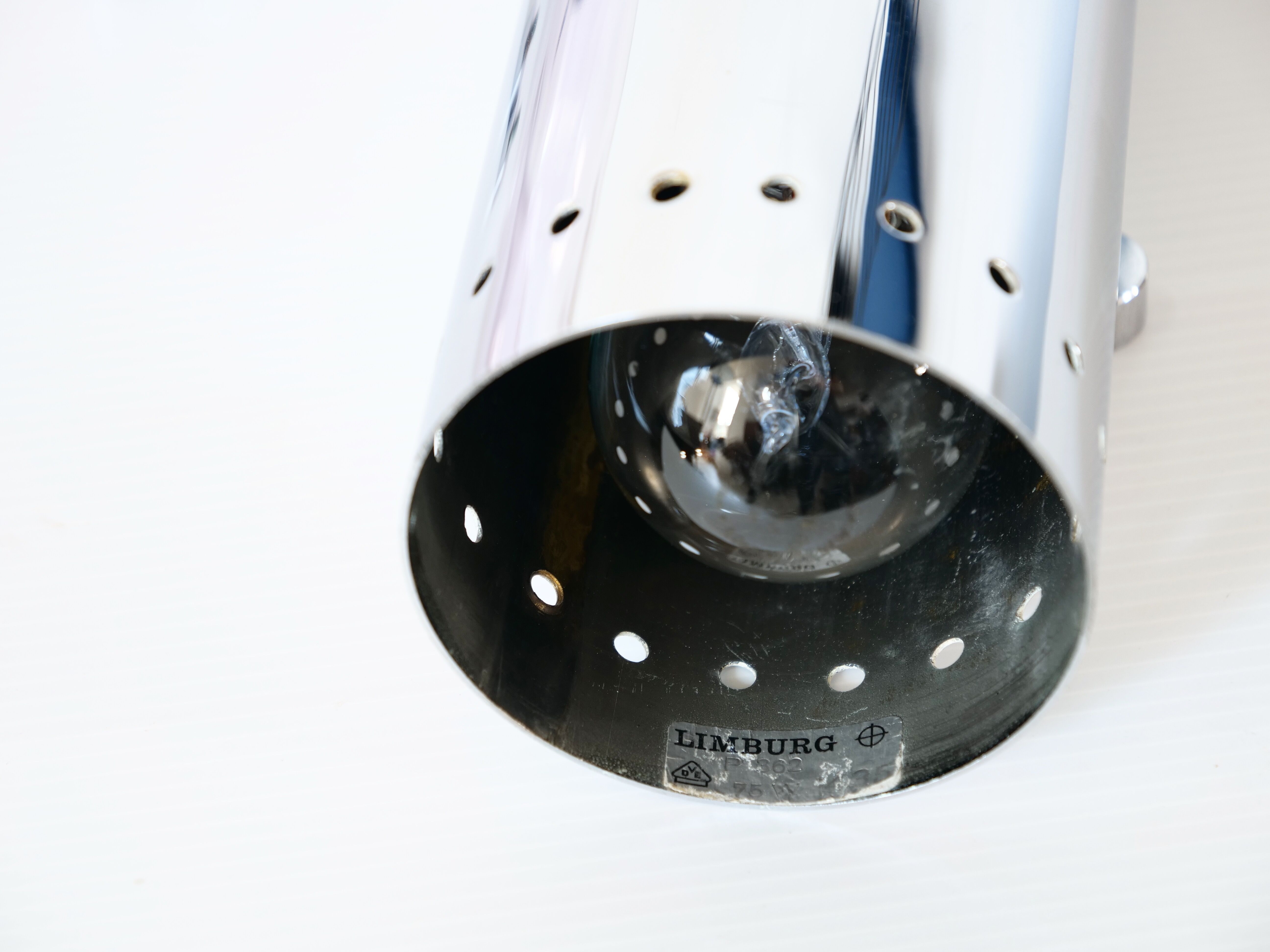 Organically shaped suspension glashütte limburg 1970