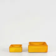 Jacques & dani ruelland, 2 ceramic catchalls, france, circa 1960