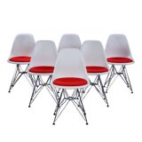 Lot de 6 chaises de Charles & Ray Eames