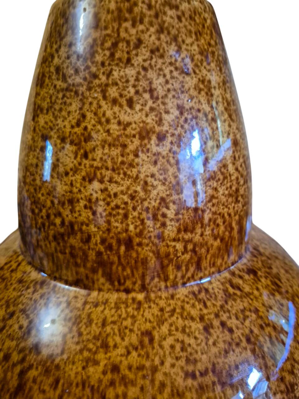 Ceramic lamp signed Baudin