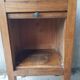 Curtain bedside table