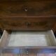 Louis Philippe style mahogany secretary chest.