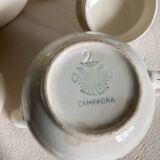 Villeroy and Boch Campagna coffee/teapot set, milk jug, sugar bowl