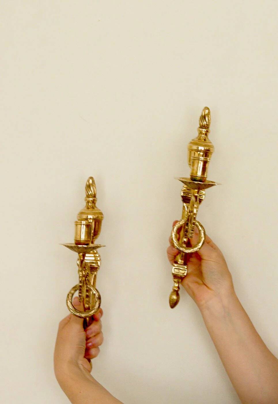 Original IKEA "Törne" lamp pair from the 18th century | 31 x 17 cm