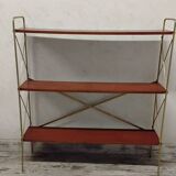 3 vintage Scandinavian standing shelves