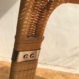 Rocking rattan armchair - designer James Irvine - Ikea edition - 2002