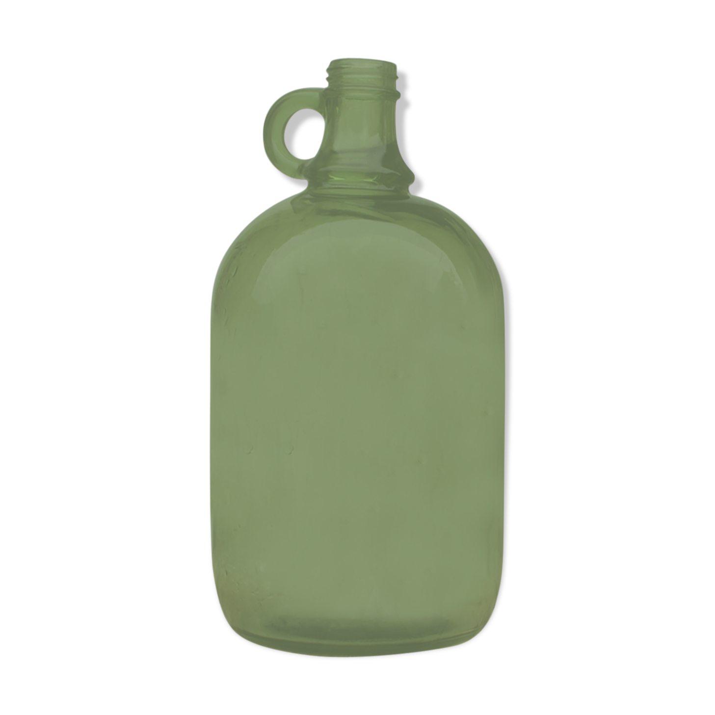 Demijohn 2 liters green bottle