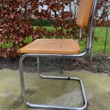 Lot of 4 Chairs Model Cesca designed by Marcel Breuer