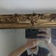 Miroir ancien doré - 60x47cm