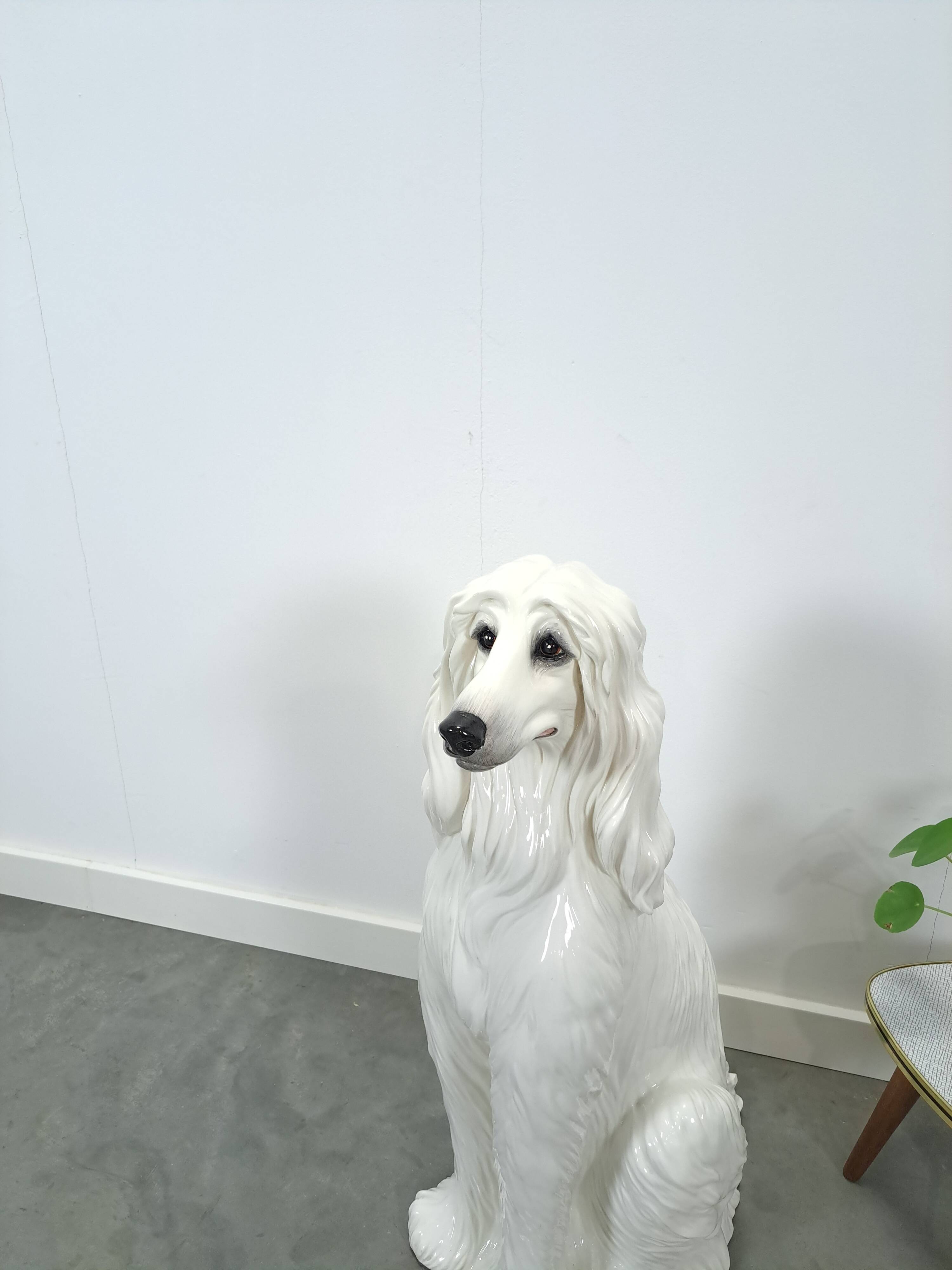 Groot Italiaans keramieken beeld hond