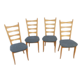 Set of 4 Scandinavian chairs