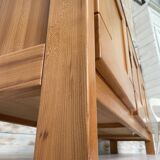 Enfilade en elme massif, REGAIN edition, circa 1980.