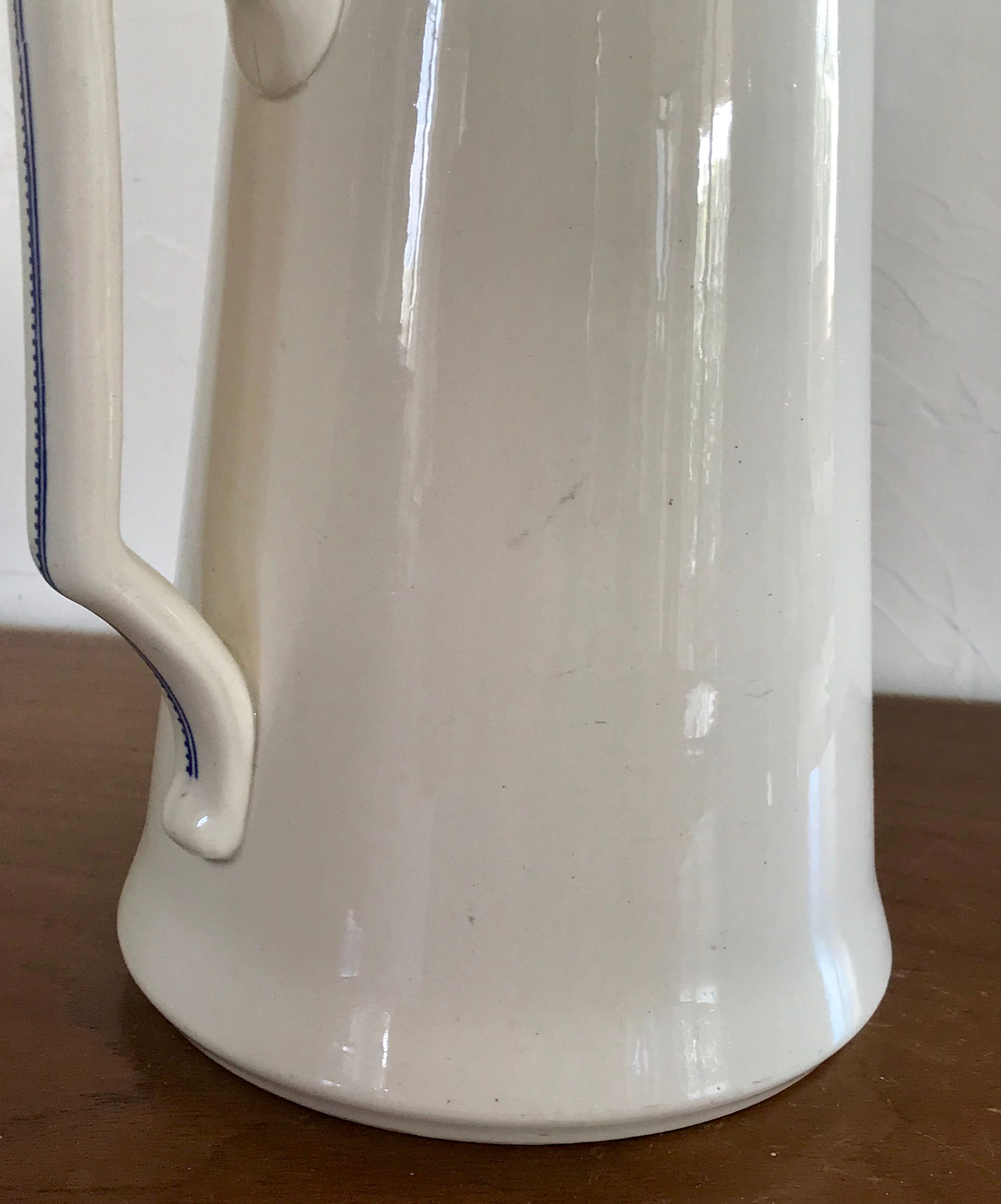 Old ceramic jug Boch Frères