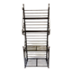 Wrought iron baker's shelf