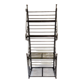 Wrought iron baker's shelf