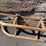 Old alsace sled sled christmas decoration davos style