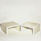 Paire de tables basses vintage 1970/80