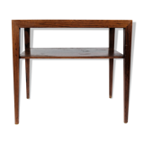 Side table in rosewood by Severin Hansen and Haslev Furniture, 1960s