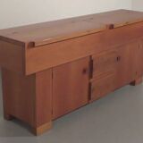 Torbecchia sideboard in walnut by Giovanni Michelucci for Poltronova, 1964