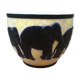 Vintage elephant pot cover