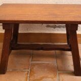 Solid wood coffee table