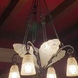 Degue art deco chandelier