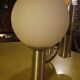 Hanging 70s opaline globes