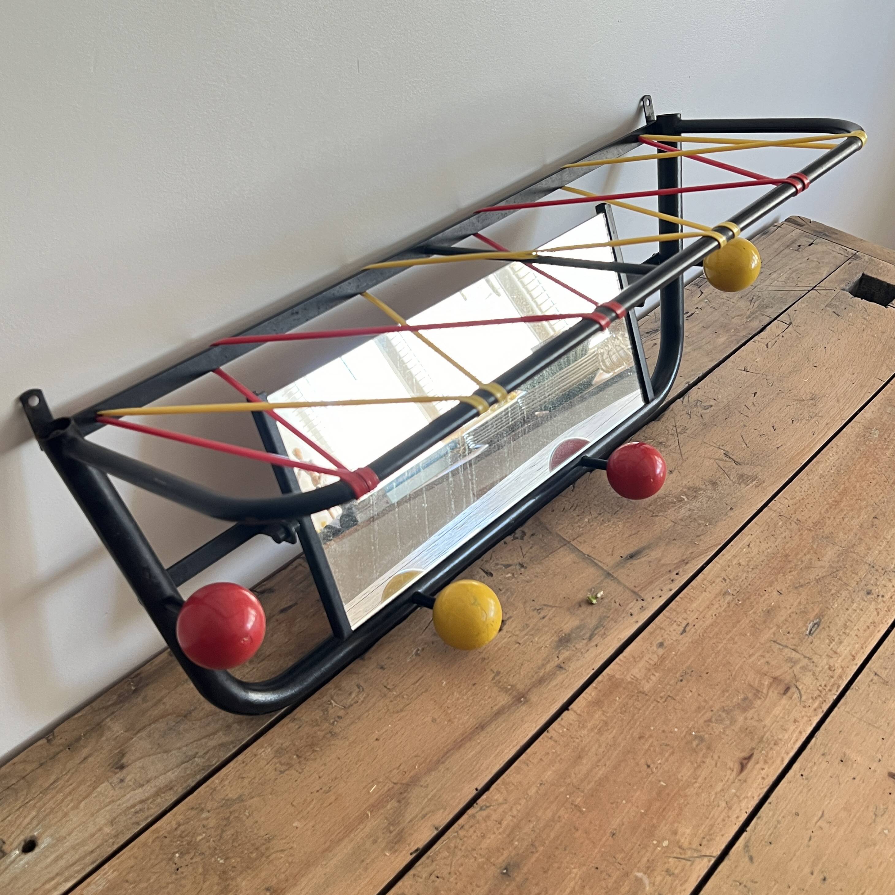 Vintage coat rack from the 1960s.