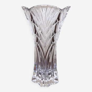 Vase en cristal, Noritake Bleikristall Allemagne, années 1970.