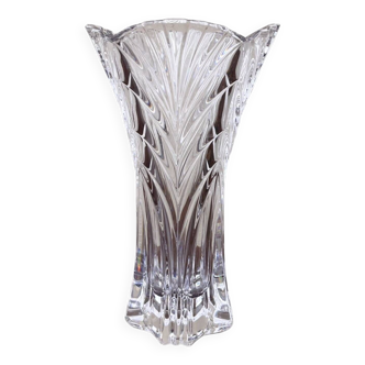Crystal vase, Noritake Bleikristall Germany, 1970s.