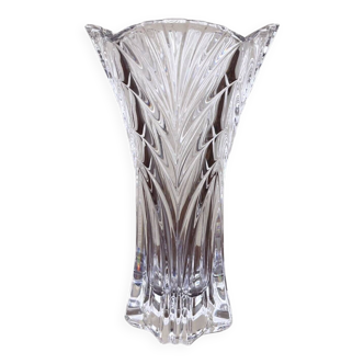 Vase en cristal, Noritake Bleikristall Allemagne, années 1970.