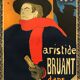 henri de Toulouse Lautrec ambassadors aristide bruant poster published in the 70s-80s